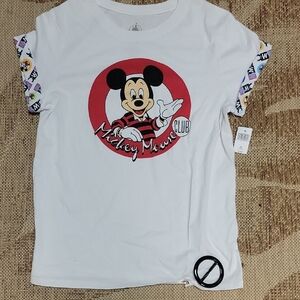Mickey Mouse Club Women's T-Shirt - White